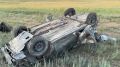 В Кызылском районе в результате опрокидывания автомобиля погибли двое мужчин