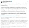 Глава МИД Ирана Арагчи заявил, что никакого соглашения о прекращении огня или военных операций в настоящее время нет, только шанс на перемирие, если Израиль прекратит атаки ДО 4 утра по Тегерану