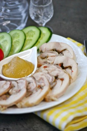 Откройте для себя вкусный куриный рулет с паприкой