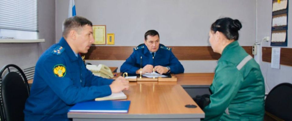 Заместитель прокурора республики Владимир Родин проверил условия содержания под стражей в Федеральном казенном учреждении Следственный изолятор № 1 УФСИН России по Республике Тыва
