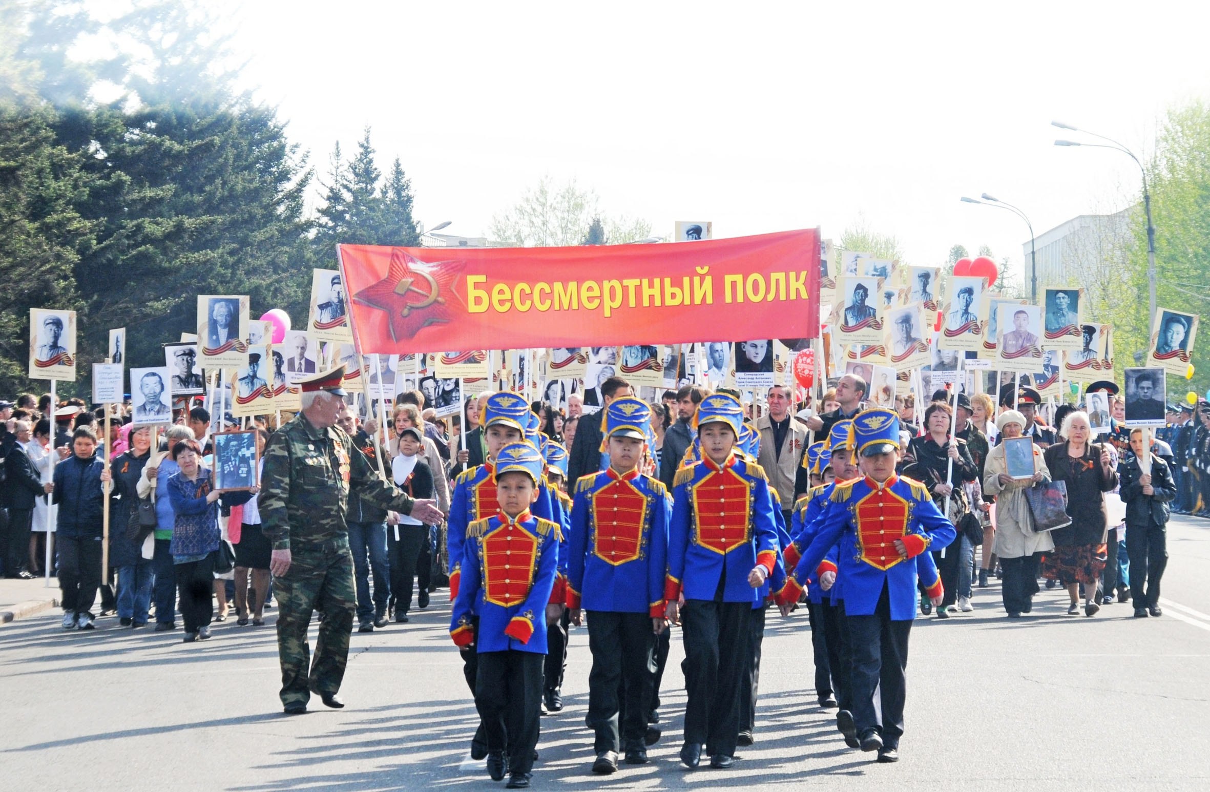 Тува присоединится к акции Бессмертного полка России «Вместе целая страна – вместе победим!»