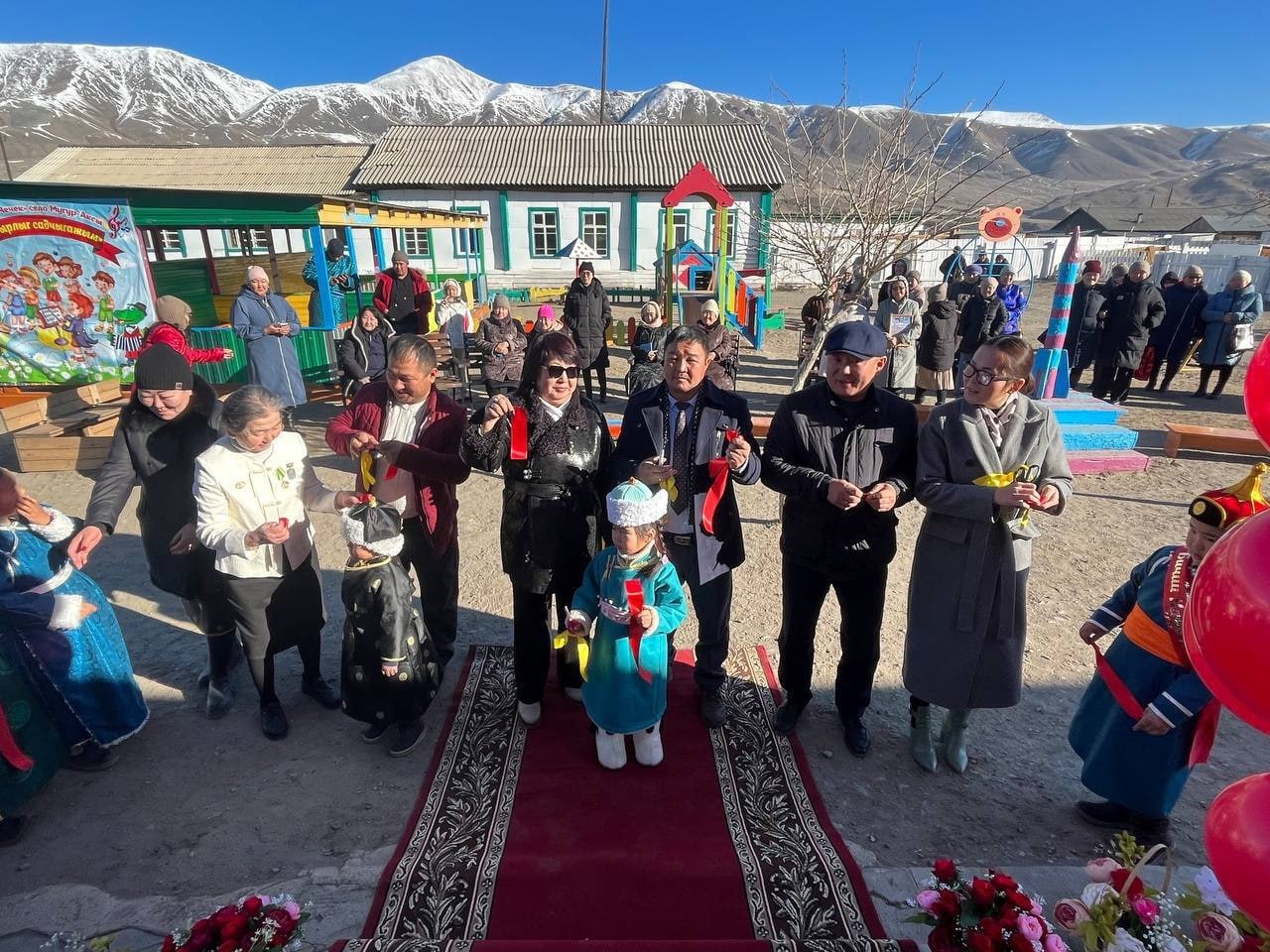 Детский сад «Чечек» в селе Мугур-Аксы распахнул свои двери после капремонта