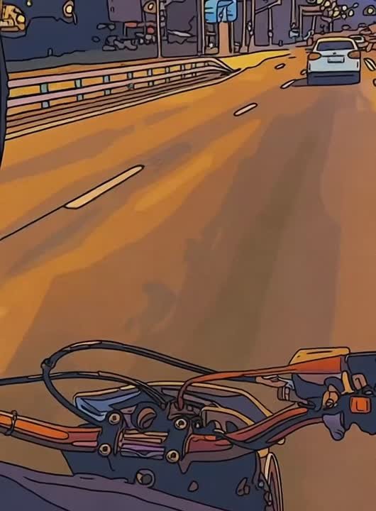 Видеовизуальный контент по безопасности дорожного движения в социальных сетях и интернет-изданиях "Столкновение (нейросеть)"