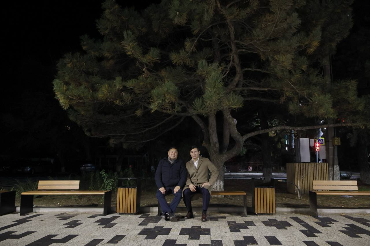 Глава Тувы прибыл в Республику Калмыкия Глава Тувы прибыл в Республику Калмыкия