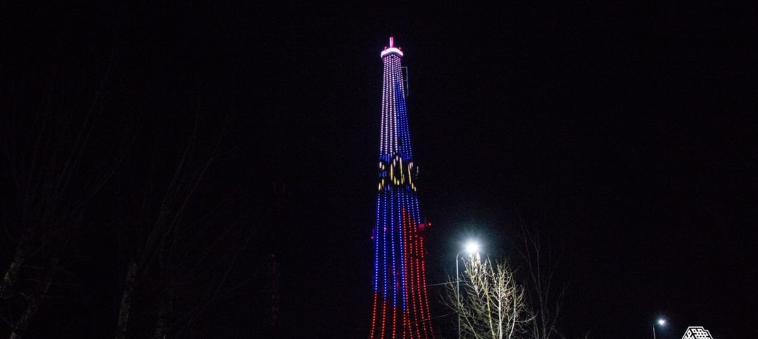 Телебашня Кызыла отметит День народного единства световым шоу