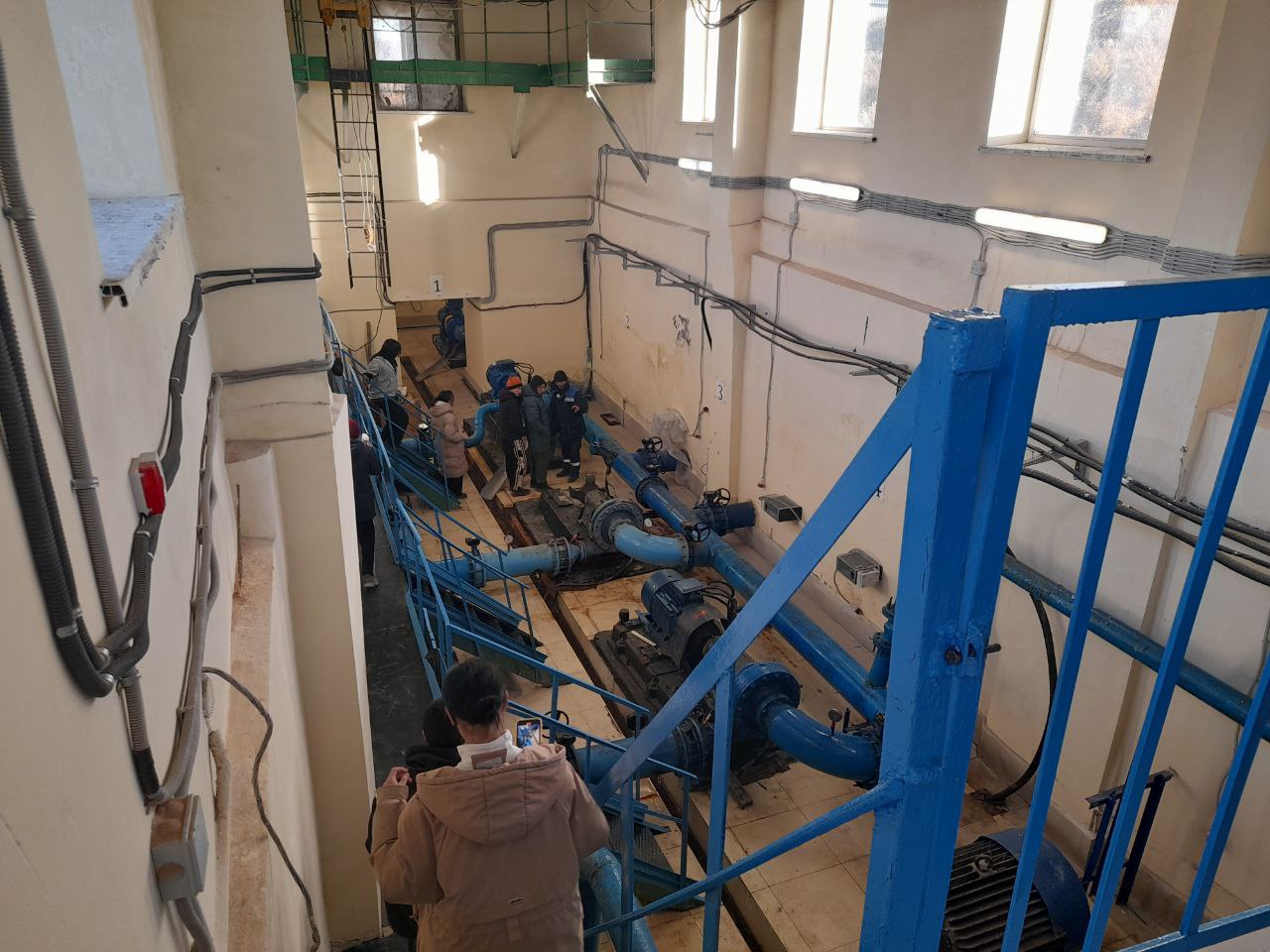 Студенты Тувинского техникума оценили перспективы работы на водозаборной станции Студенты Тувинского техникума оценили перспективы работы на водозаборной станции