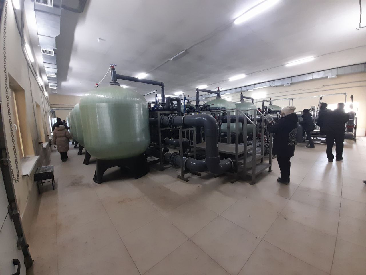 Студенты Тувинского техникума оценили перспективы работы на водозаборной станции Студенты Тувинского техникума оценили перспективы работы на водозаборной станции