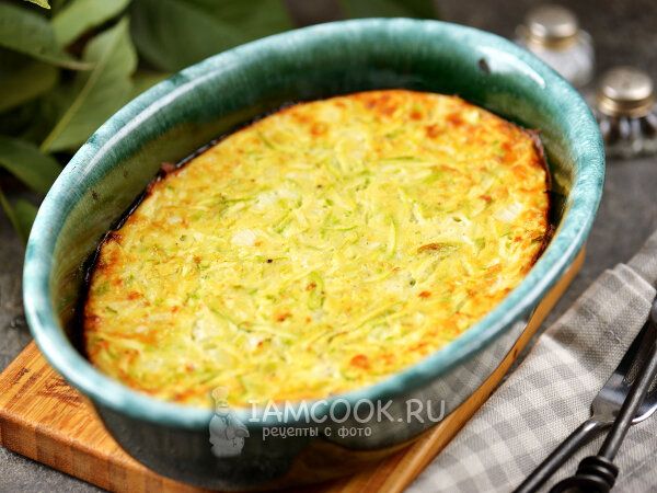 Лёгкая кабачковая запеканка с сыром: быстро, просто и вкусно