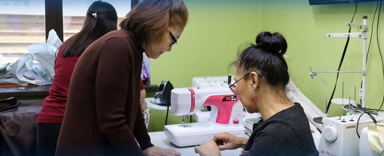 В Туве бесплатно учат пошиву национального тона