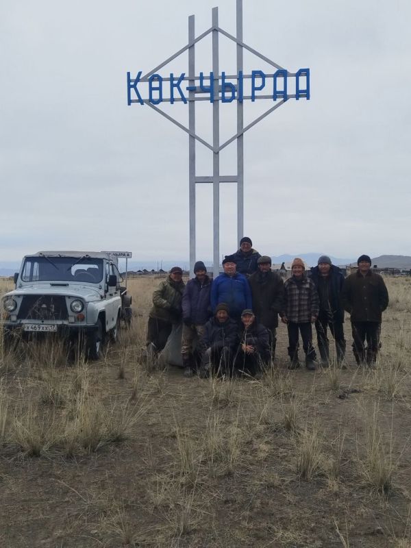 В праздничные выходные жители села Кок-Чыраа Улуг-Хемского района установили новую адресную стелу