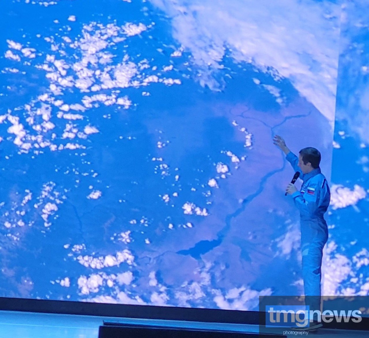 Космонавт Кирилл Песков обещал приехать в Туву Космонавт Кирилл Песков обещал приехать в Туву