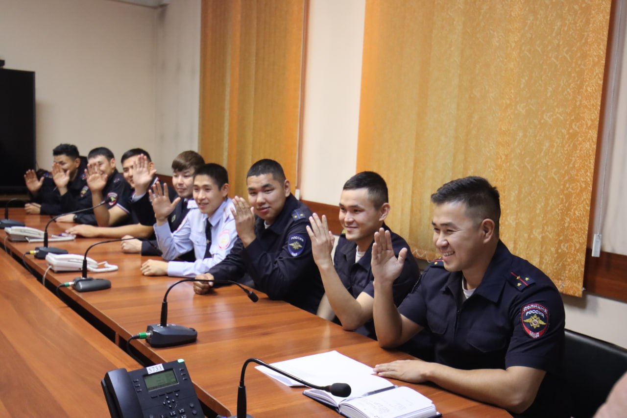 В МВД по Республике Тыва под председательством Министра состоялось заседание Совета молодых сотрудников В МВД по Республике Тыва под председательством Министра состоялось заседание Совета молодых сотрудников