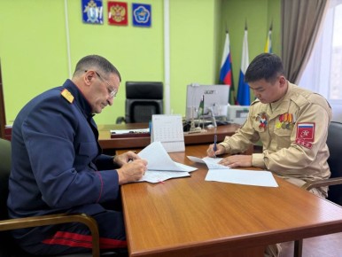Следственное управление заключило соглашение о сотрудничестве с региональным отделением «Юнармия»