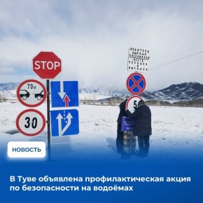 Для предупреждения несчастных случаев на водоёмах в осенне-зимний период распоряжением Правительства Республики Тыва с 15 ноября 2025 года по 1 апреля 2026 года на территории республики объявлена профилактическая акция...