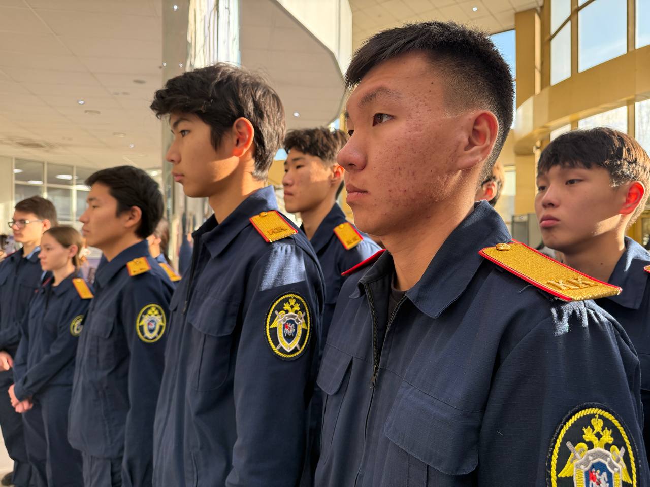 Кадеты профильного класса следственного управления посетили историко-правовую выставку «Защита суверенитета Российского государства. История и современность» Кадеты профильного класса следственного управления посетили историко-правовую выставку «Защита суверенитета Российского государства. История и современность»