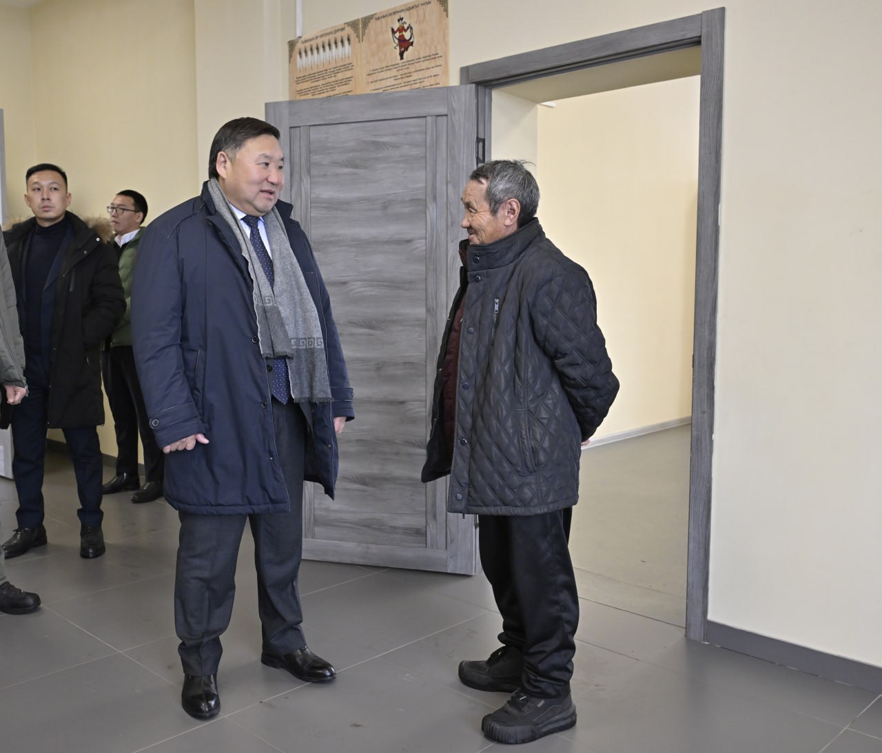 В ходе рабочей командировки в Пий-Хемский район Глава Республики Тыва Владислав Ховалыг оценил результаты капитального ремонта дома культуры в селе Уюк, выполненного в 2024 году в рамках национального проекта «Культура» В ходе рабочей командировки в Пий-Хемский район Глава Республики Тыва Владислав Ховалыг оценил результаты капитального ремонта дома культуры в селе Уюк, выполненного в 2024 году в рамках национального проекта «Культура»