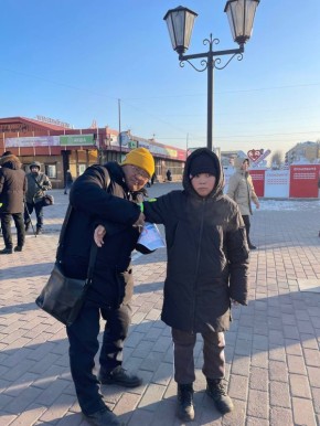 Госавтоинспекторы Кызыла провели профилактическую акцию, посвященную Всемирному дню памяти жертв ДТП