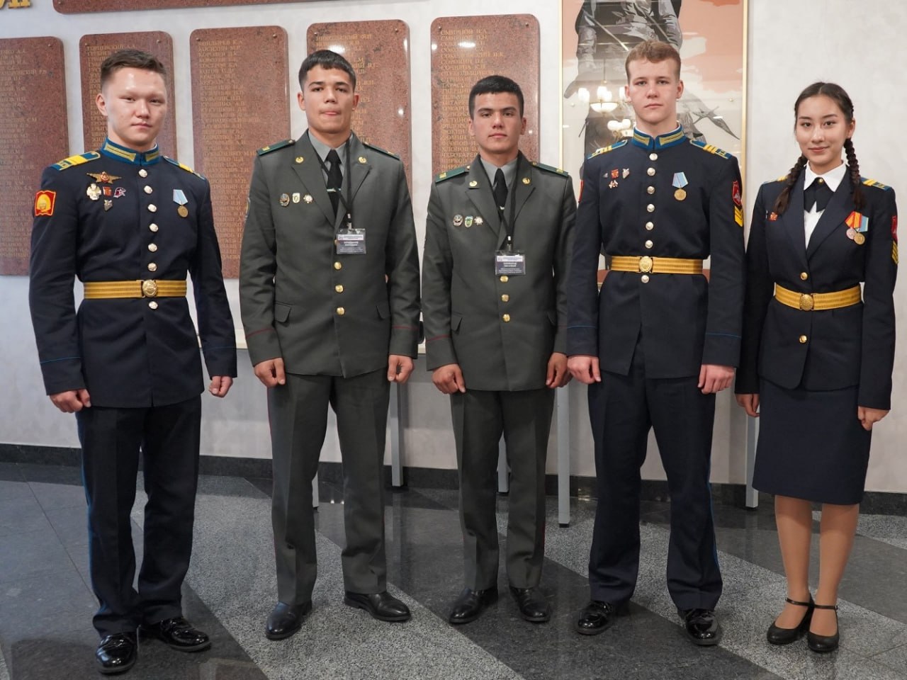 Кадеты Кызылского ПКУ покорили «Кадетский взгляд» историей «Последнего табуна»