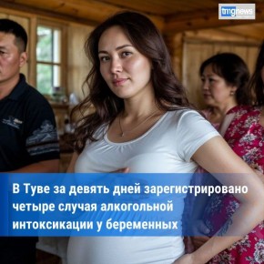 В Перинатальный центр Тувы за 9 дней поступили 4 беременные с алкогольной интоксикацией