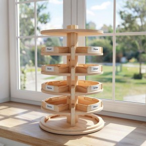 Вращающийся органайзер для семян: ваш помощник в садоводстве