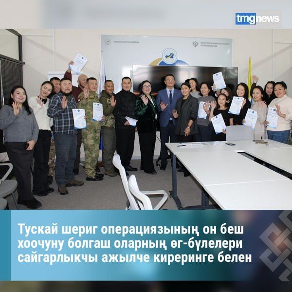 Тускай шериг операциязындан халашкан республиканы шериг албанныгларга болгаш оларны г-блелеринге боттарыны ажыл-агыйын ажыдарынга деткимче кргзер угланыышкынныг «СВОй бизнес: албан-хлээлгеден бодуну ажыл-херээнче» деп...