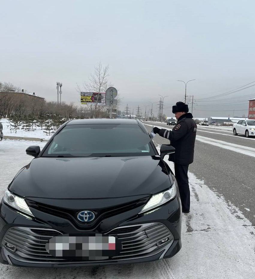 Госавтоинспекторами Кызыла проведено оперативно-профилактическое мероприятие «Внимание, пешеход!»