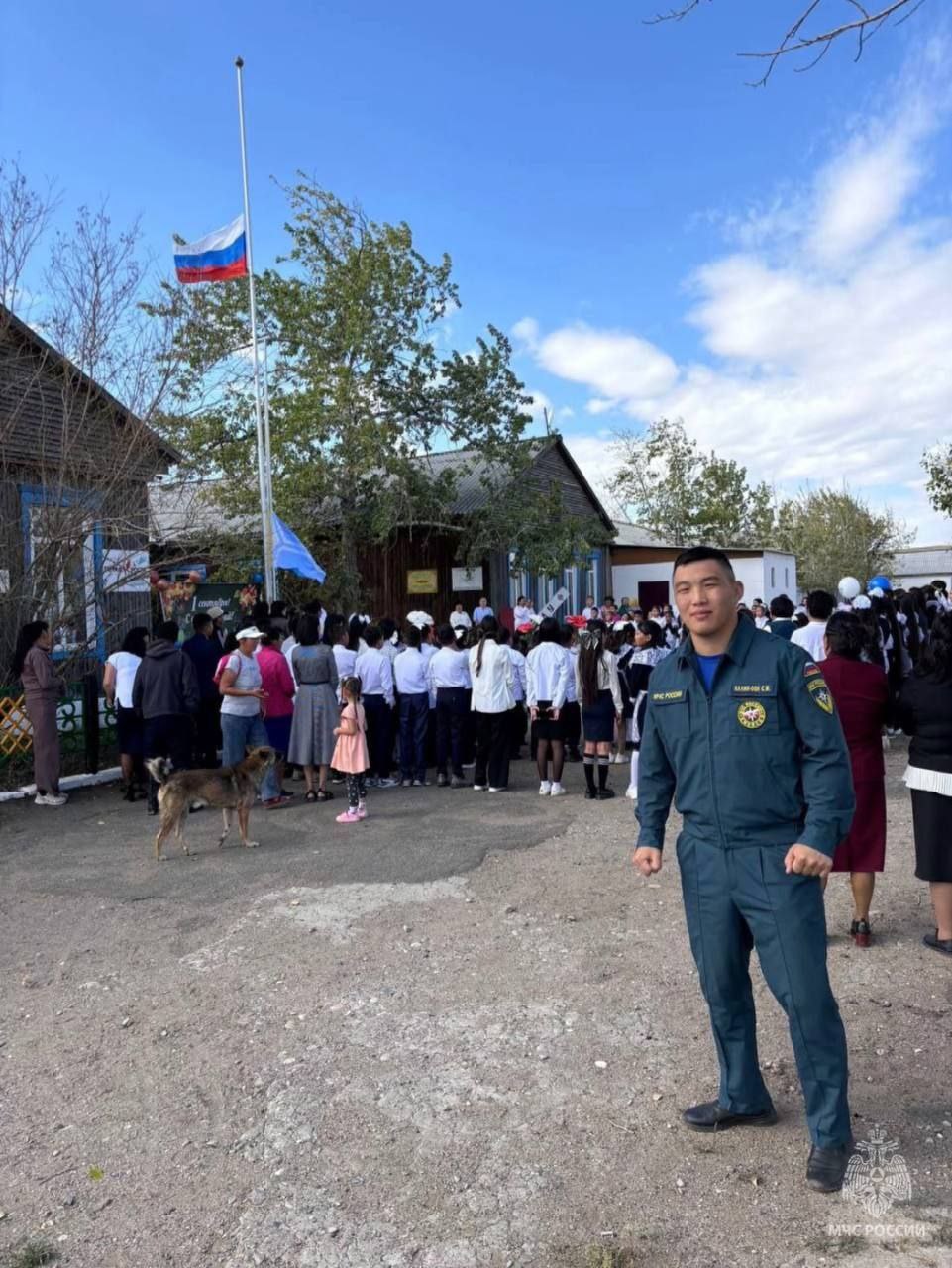 На Кубке России по вольной борьбе пожарный в составе сборной представляет Туву