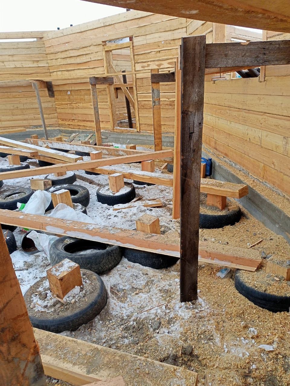 В селе Самагалтай Тес-Хемского района кипит работа В селе Самагалтай Тес-Хемского района кипит работа