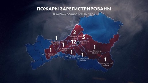 Оперативная обстановка за неделю на территории Республики Тыва в цифрах