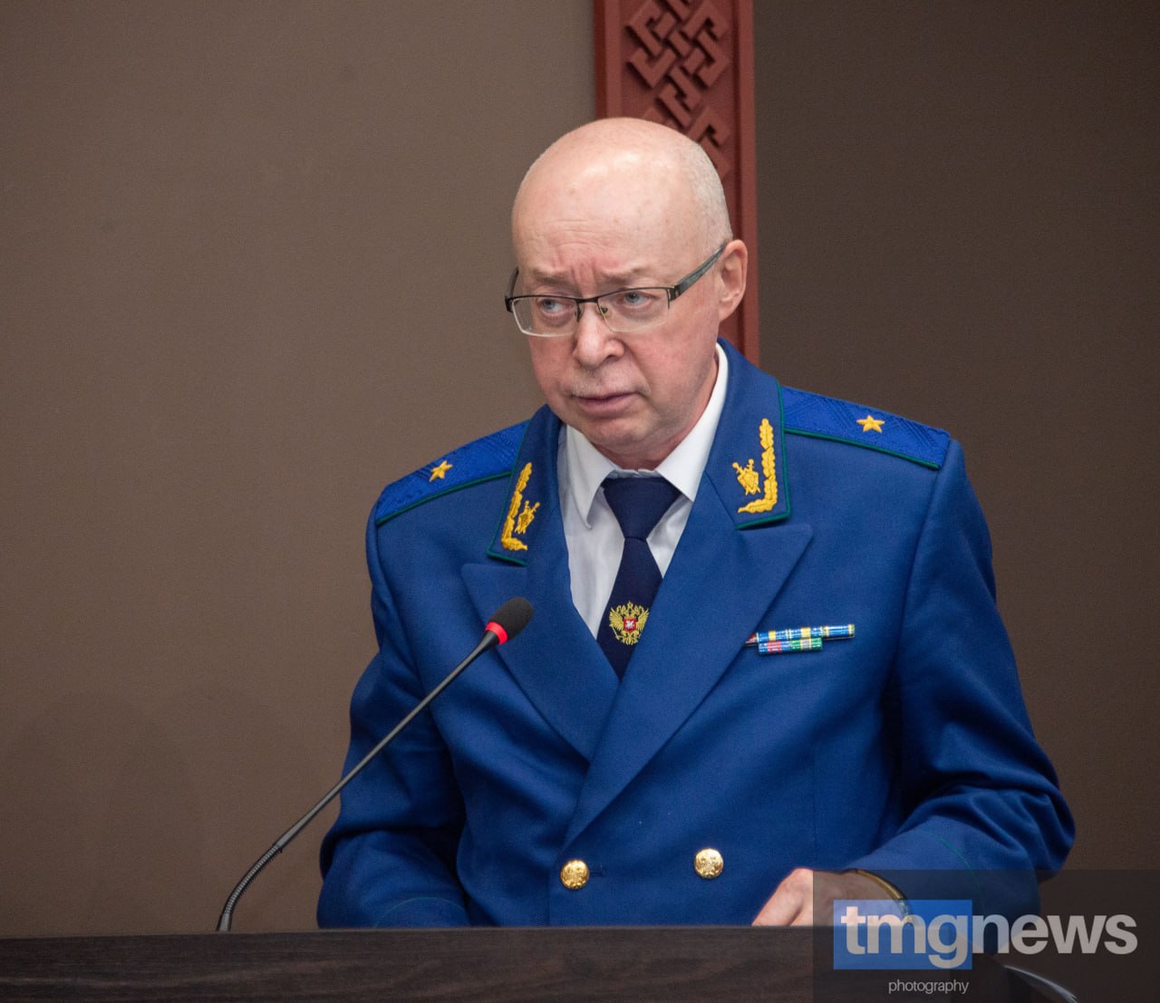 В Туве представили нового прокурора республики Евгения Ботвинкина