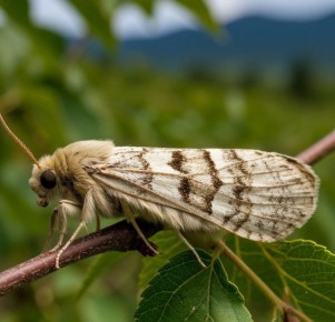 В Туве разработан план мероприятий по борьбе с непарным шелкопрядом