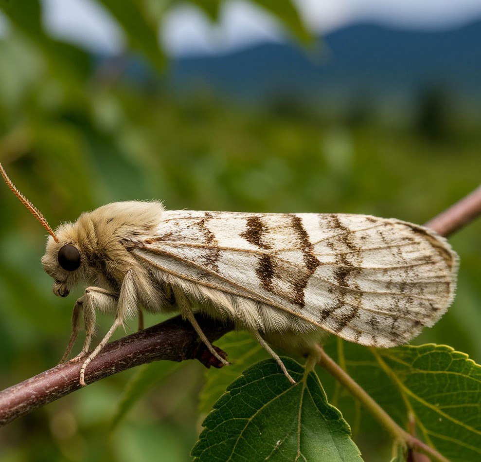 В Туве разработан план мероприятий по борьбе с непарным шелкопрядом