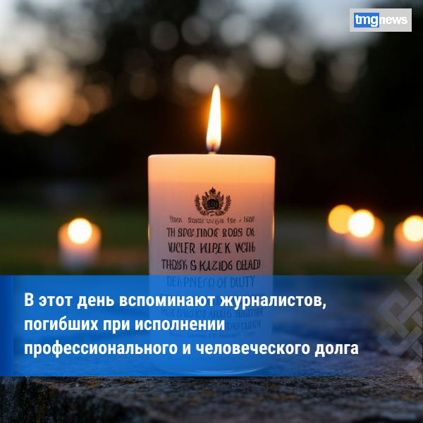 День памяти журналистов, погибших при исполнении профессиональных обязанностей