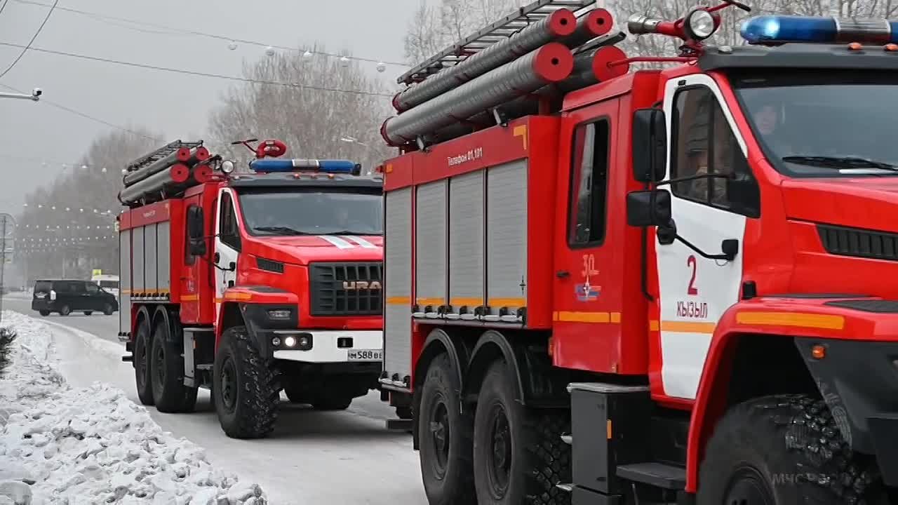 В здании прокуратуры проведены пожарно-тактические учения в Туве