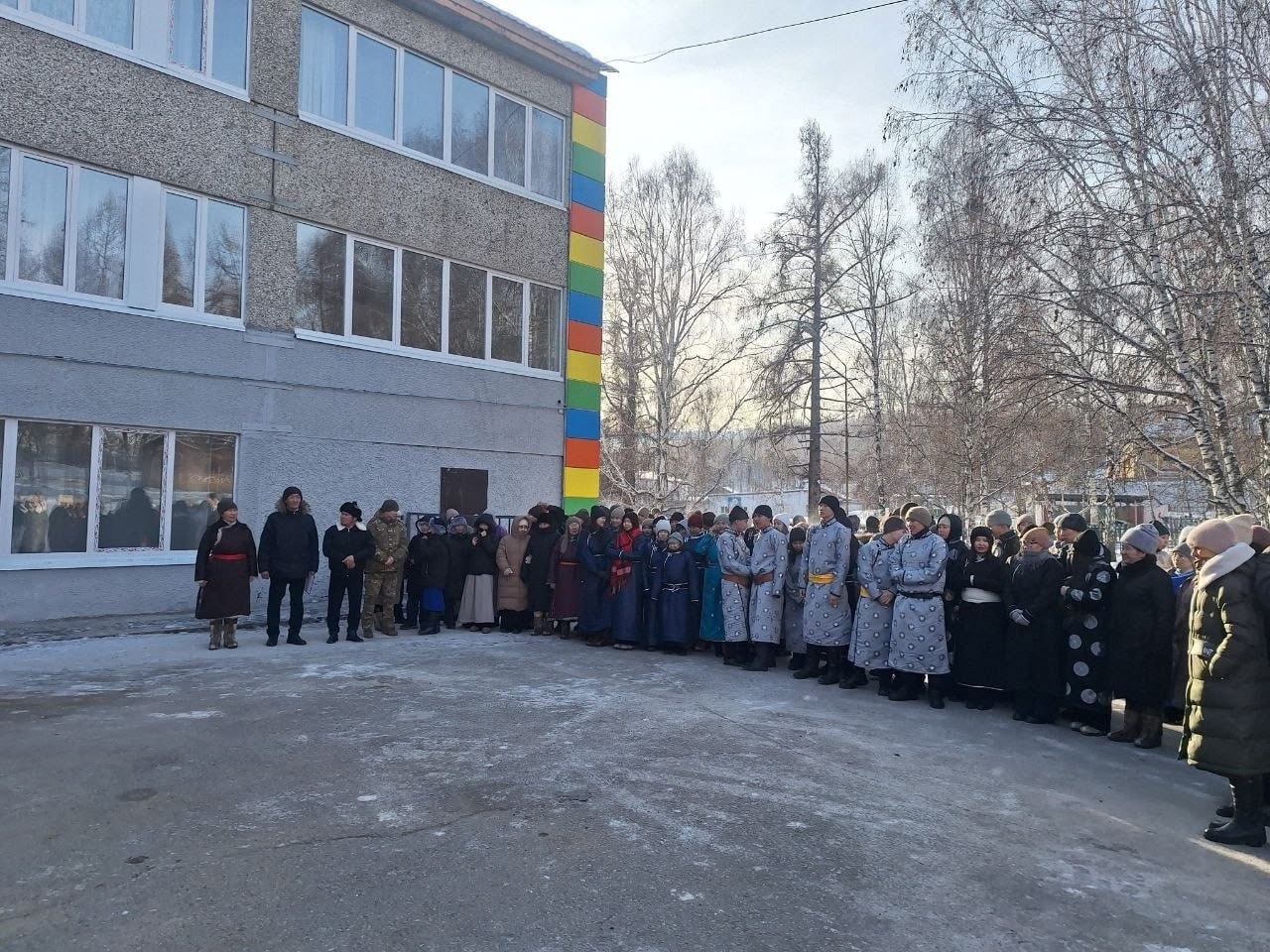 В селе Хову-Аксы после капитального ремонта открылась школа В селе Хову-Аксы после капитального ремонта открылась школа