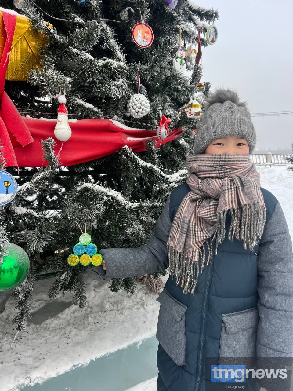 В Туве подвели итоги экологического конкурса «Ёлочная игрушка из вторсырья»