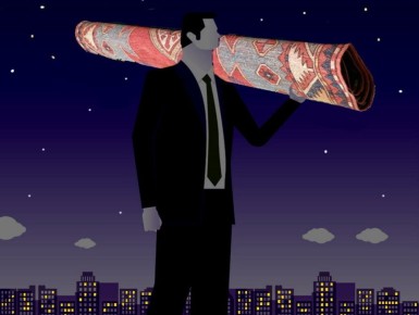 Забытые традиции: как снег и ковры создают зимнюю магию дворов