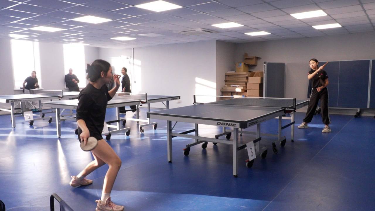 В СКЦ «Победа» прошло первенство республики по настольному теннису