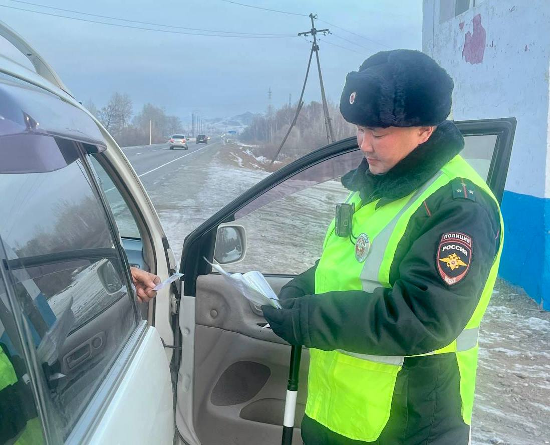 Дорожная ситуация в Туве за 29 января 2026 года