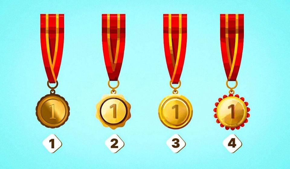 Какую медаль вы бы выбрали: откройте свои уникальные качества