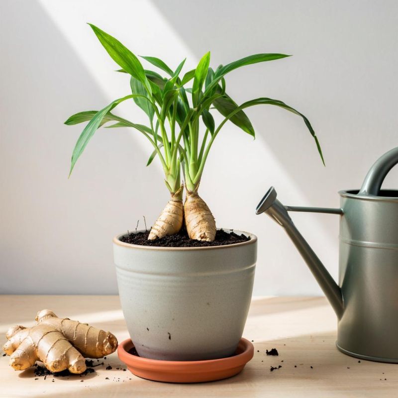 Как вырастить имбирь в горшке: пошаговое руководство для начинающих