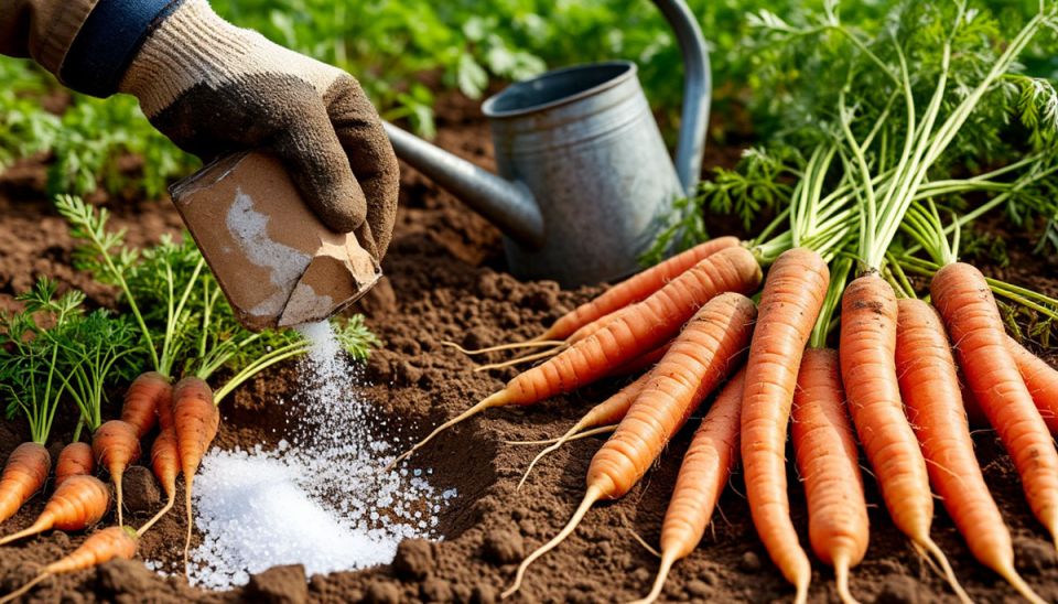 Как один коробок соли удвоит урожай моркови: секреты от опытных огородников