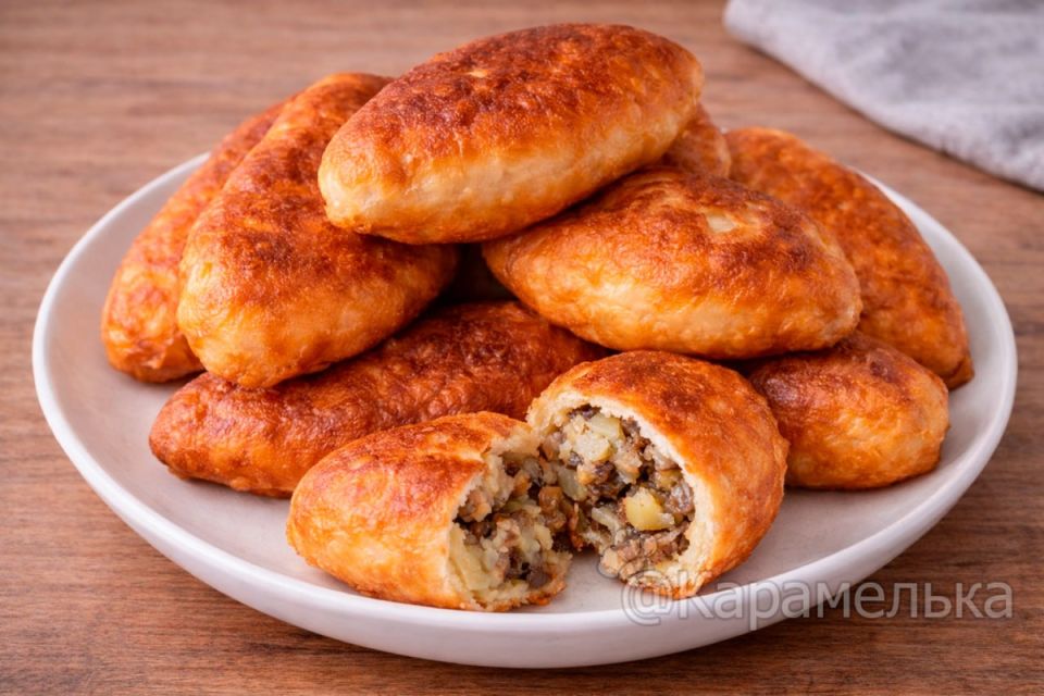 Удивительные жареные пирожки на заварном тесте: мягкие и румяные