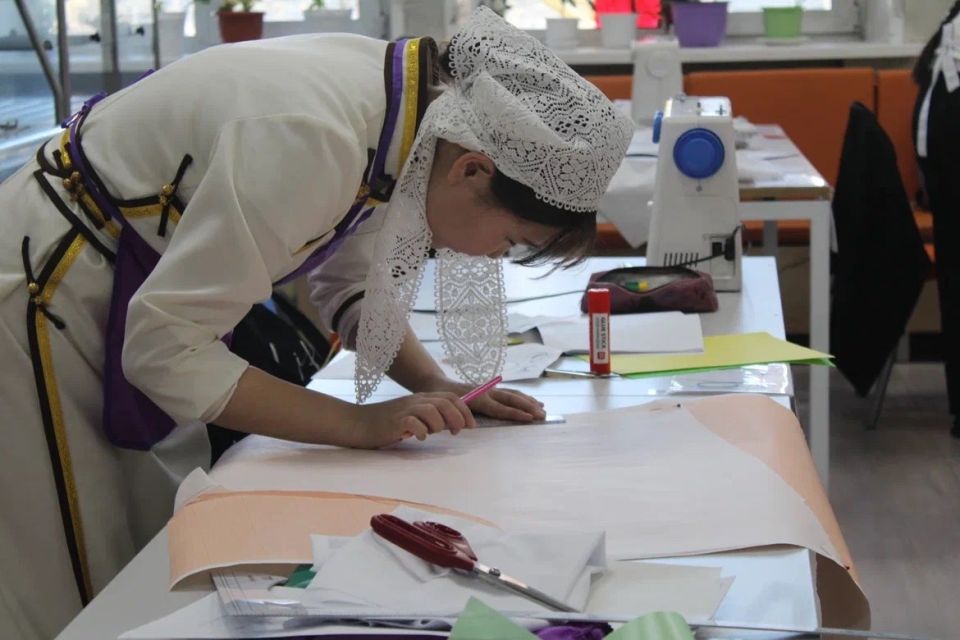 В Туве школьники состязались в знаниях по предмету «Труд»