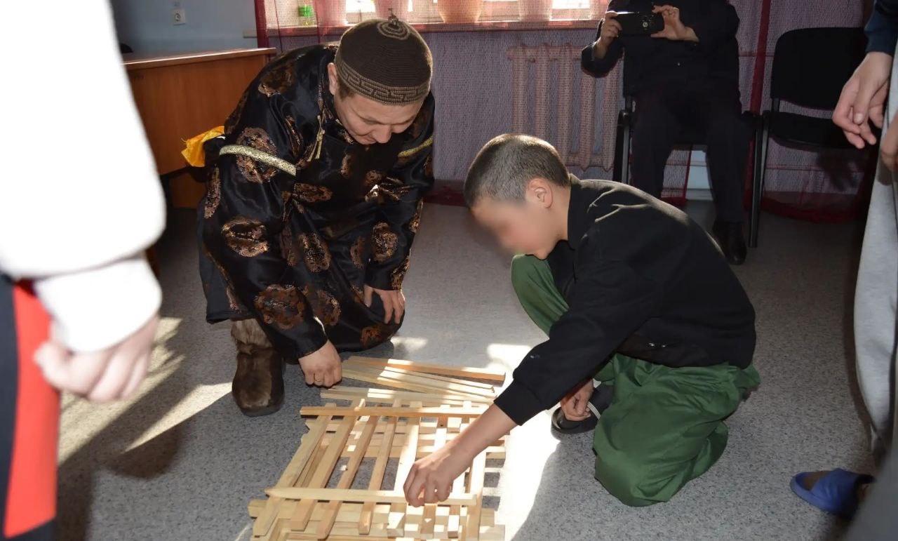 Несовершеннолетние правонарушители приняли участие в тематическом мероприятии «Шагаа-2026»