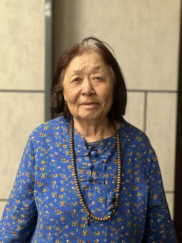 Ещё одна участница ночного молебна в честь Шагаа Лариса Базыр передала поздравления в адрес земляков в честь наступающего Шагаа: