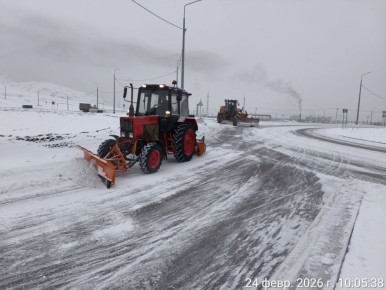 Дорожные службы Тувы очистили более 2 тыс