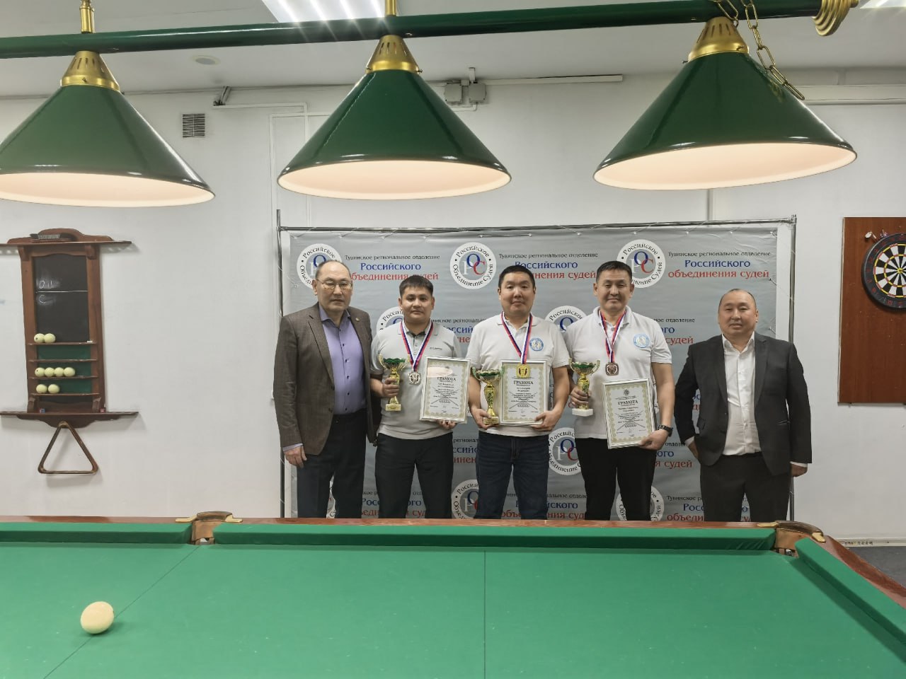 В Арбитражном суде Тувы прошел бильярдный турнир ко Дню защитника Отечества В Арбитражном суде Тувы прошел бильярдный турнир ко Дню защитника Отечества