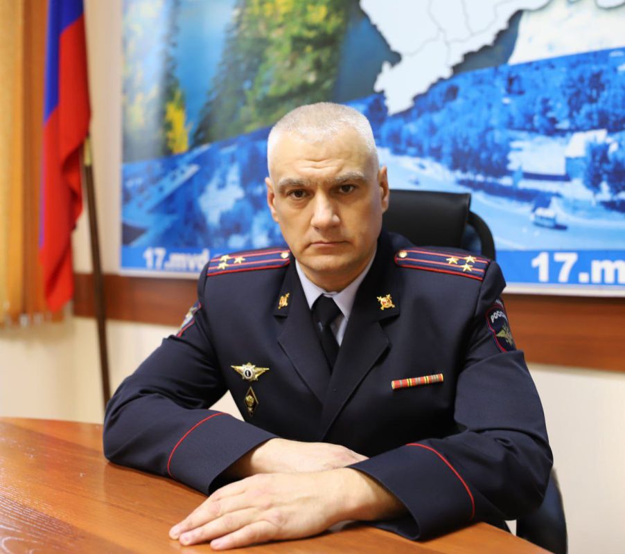 Заместитель Министра внутренних дел по Республике Тыва Александр Лойков проведет личный прием граждан в с. Сарыг-Сеп