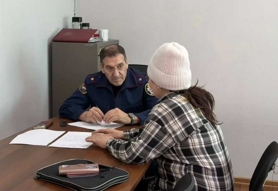 Руководитель следственного управления провел выездной личный прием граждан в Барун-Хемчикском и Дзун-Хемчикском следственных отделах